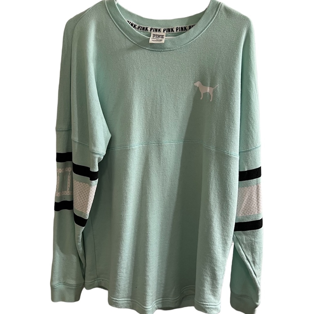 PINK Victoria's Secret Oversized Crew Sweatshirt